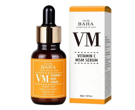 Сыворотка для лица с витамином С и MSM VM Vitamin C MSM Serum 30 мл Cos De BAHA
