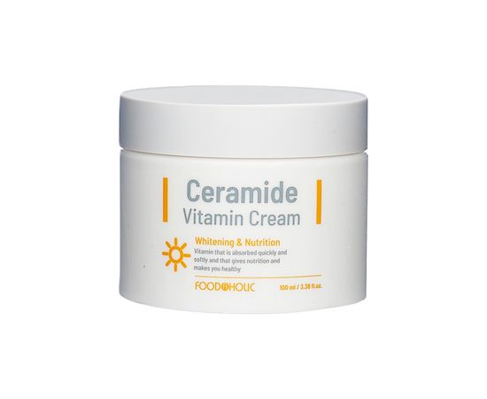 Антивозрастной функциональный крем для лица с керамидами CERAMIDE VITAMIN CREAM 100 мл. FOODAHOLIC