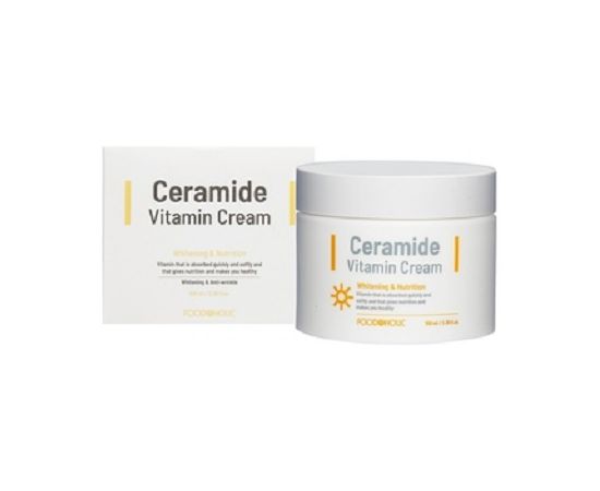 Антивозрастной функциональный крем для лица с керамидами CERAMIDE VITAMIN CREAM 100 мл. FOODAHOLIC