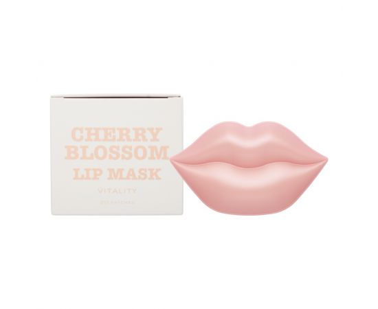 Гидрогелевые патчи для губ (Спелая вишня) 20 патчей/ Cherry Blossom Lip Mask  50 гр. Kocostar