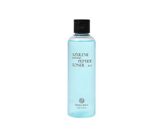 Тонер успокаивающий с азуленом и пептидами Azulene Soothing Peptide Toner 200 мл. RODA ROJI