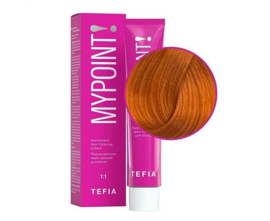 Перманентная крем-краска для волос Mypoint 9.4/ Очень светлый блондин медный 60 мл TEFIA