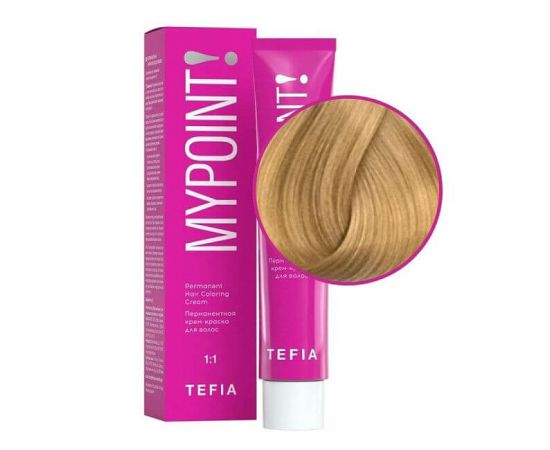 Перманентная крем-краска для волос Mypoint 9.3/ Очень светлый блондин золотистый 60 мл TEFIA