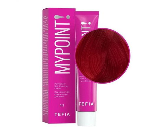 Красный корректор для волос Mypoint Permanent Hair Coloring Cream 60 мл TEFIA