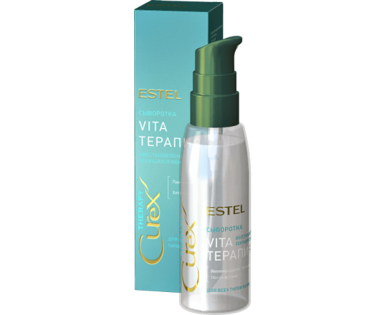 Сыворотка "Vita-терапия" для всех типов волос CUREX THERAPY 100 мл Estel
