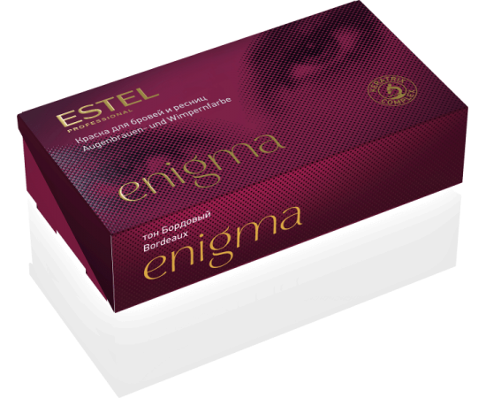 Краска для бровей и ресниц ESTEL Professional ENIGMA Тон бордовый 2 х 20 мл Estel
