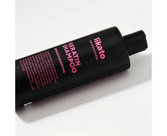 Кератин-шампунь для гламурного блеска и здоровья волос Keraless, 250 мл. Likato