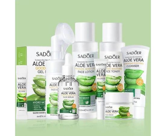 Маска - стик для лица ALOE VERA Глиняная 40 г SADOER