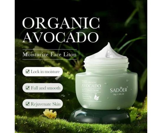 Крем для лица THE Organic AVOCADO 50 мл SADOER