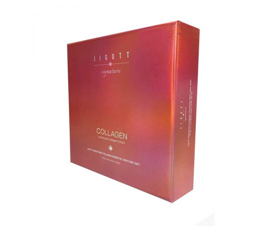 Увлажняющий набор для лица с коллагеном Collagen Essential Skin Care 3Set. Jigott