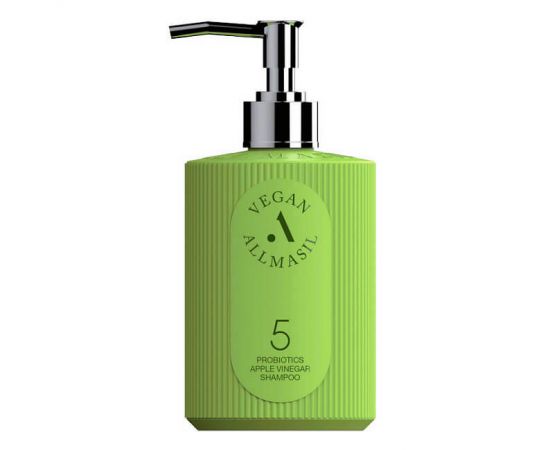 Шампунь для волос с яблочным уксусом / 5 Probiotics Apple Vinegar Shampoo 500 мл AllMasil