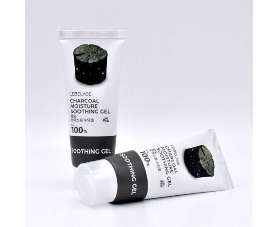 Успокаивающий гель на основе экстракта древесного угля / Charcoal Moisture Soothing Gel 100 мл Lebelage