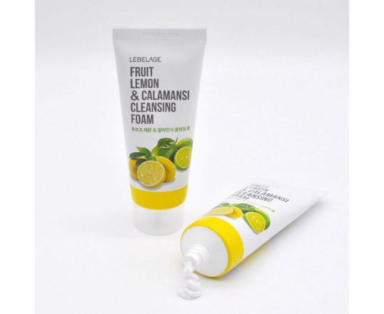 Очищающая пенка с лимоном и экстрактом каламанси 100 мл Lebelage