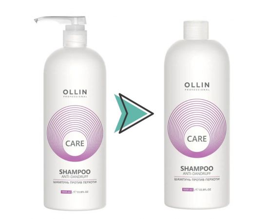 Шампунь против перхоти Care Anti-Dandruff Shampoo 1000 мл. Ollin