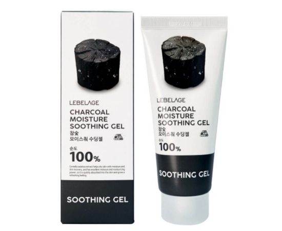 Успокаивающий гель на основе экстракта древесного угля / Charcoal Moisture Soothing Gel 100 мл Lebelage