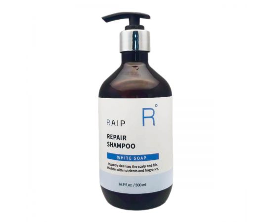 Восстанавливающий шампунь для волос с ароматом белого мыла / Repair Shampoo White Soap, 500 мл RAIP