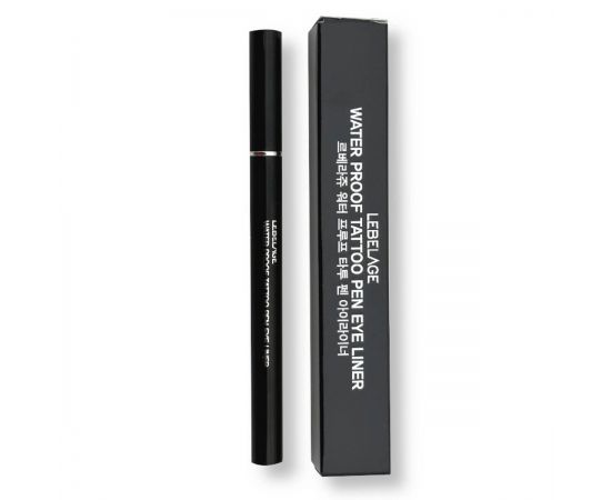 Водостойкая подводка для глаз / Water Proof tattoo Pen Eye Liner, черный, 0,8 г Lebelage