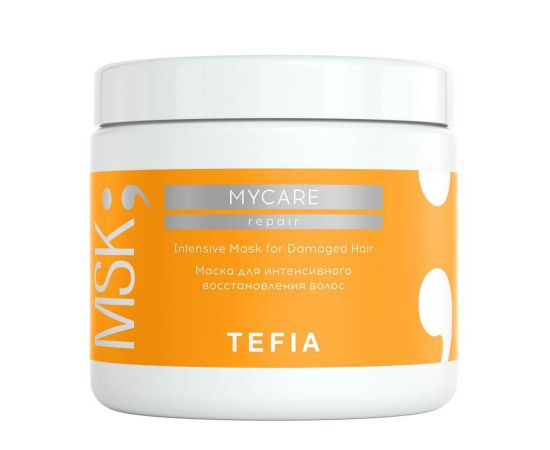 Маска для интенсивного восстановления волос / Intensive Mask for Damaged Hair, 500 мл TEFIA Mycare