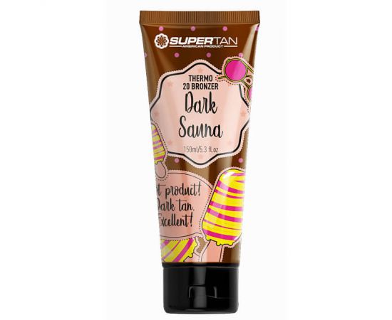 Интенсивный бронзатор для загара Dark Sauna Bronzer 200 мл. SuperTan