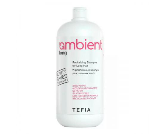 Укрепляющий шампунь для длинных волос / Long Revitalizing Shampoo for Long Hair, 950 мл TEFIA Ambient