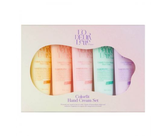 Набор увлажняющих кремов для рук / In England Colorfit Hand Cream Set 50 мл x 5 LODEURLETTE