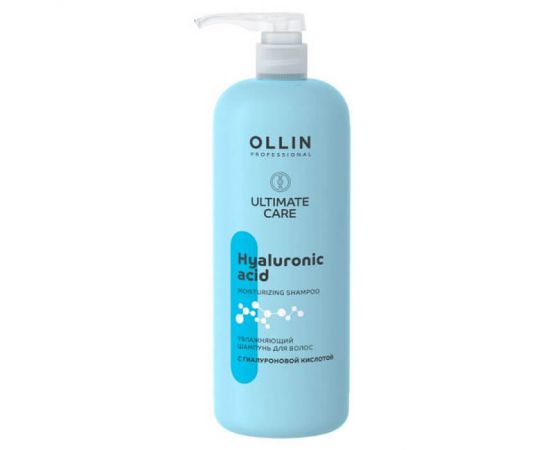 Увлажняющий шампунь для волос с гиалуроновой кислотой / Ultimate Care 1000 мл Ollin