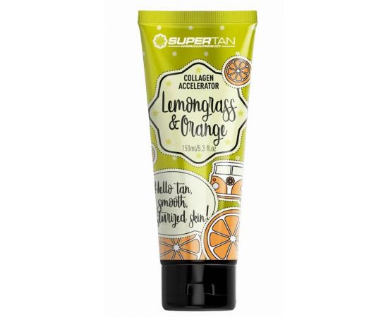 Крем для солярия Lemongrass & Orange 200 мл. SuperTan