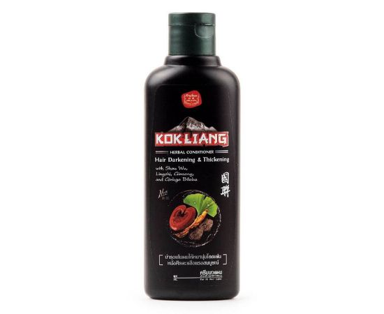 Натуральный травяной кондиционер для темных волос 100 мл Kokliang