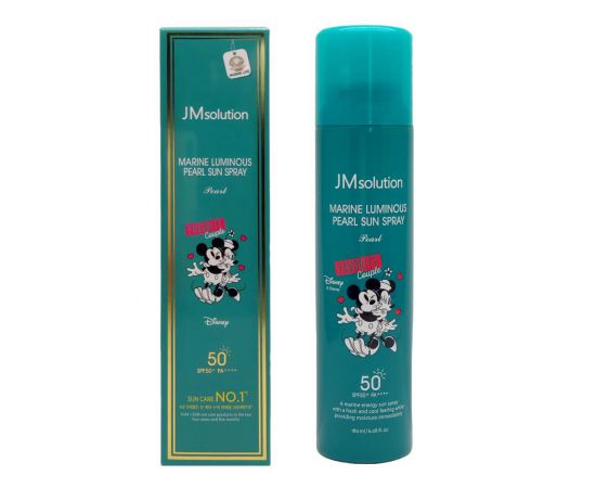 Солнцезащитный спрей с экстрактом жемчуга Disney Couple Favorite SPF50+ PA+++ 180 мл Jmsolution